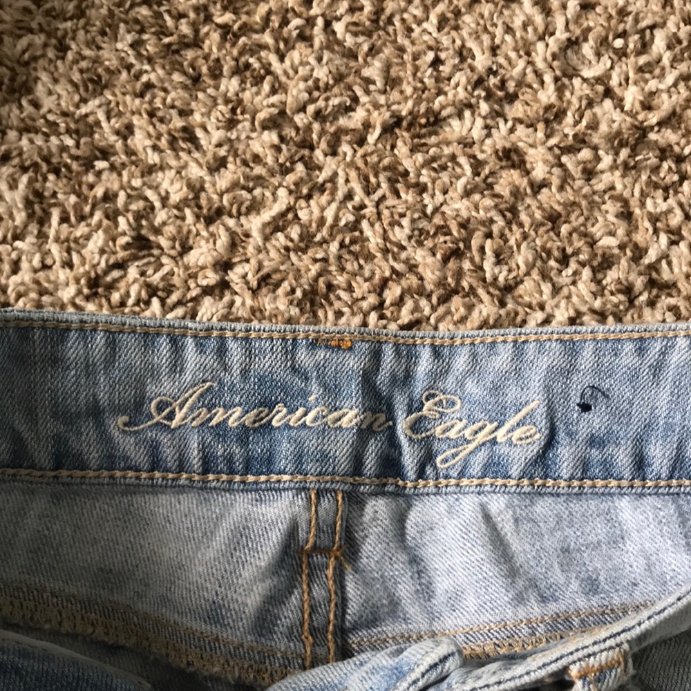 American eagle size 0 denim shorts